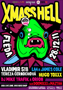 X MASS HELL @ Fléda &gt; TOXXX, 518, ORI, COLE, LA4 &amp; MI